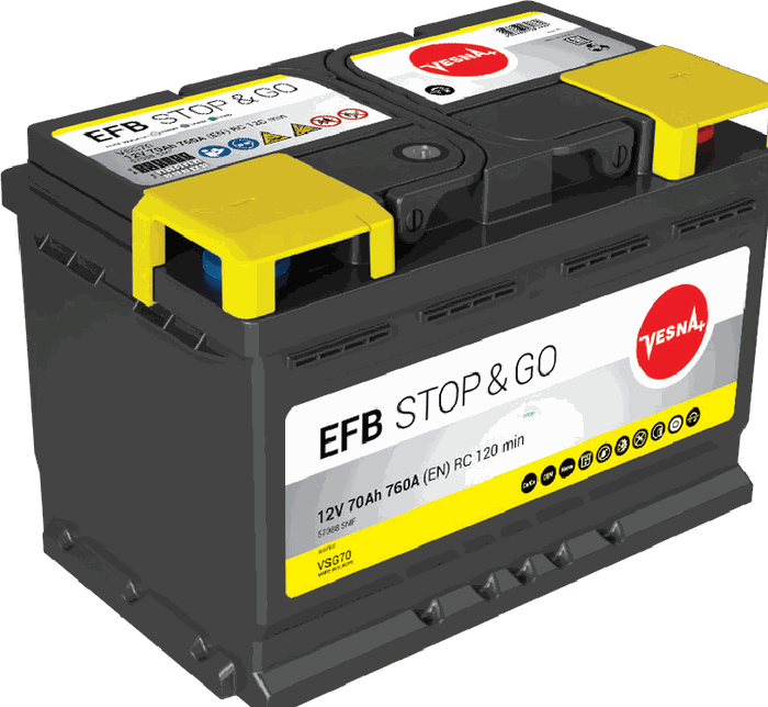 Vesna EFB Stop&Go akumulator
